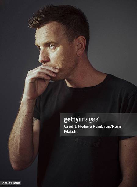 Actor and film director Ewan McGregor is photographed for Paris Match on October 6, 2016 in Paris, France.