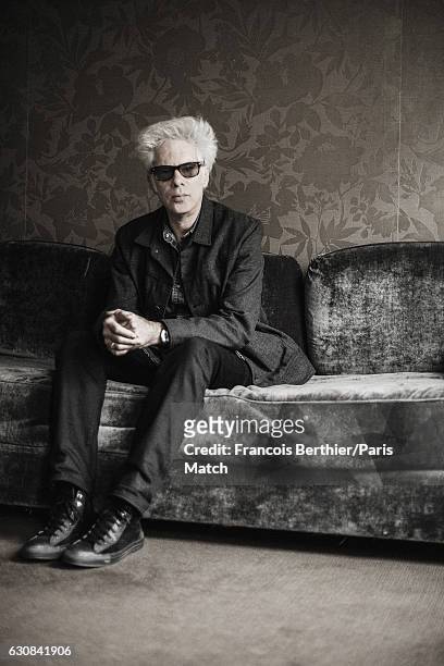 Film director Jim Jarmusch is photographed for Paris Match on November 15, 2016 in Paris, France.
