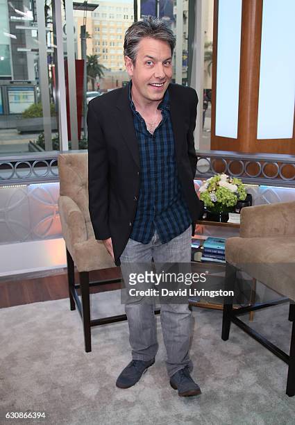 Actor John Ross Bowie attends Hollywood Today Live at W Hollywood on January 3, 2017 in Hollywood, California.