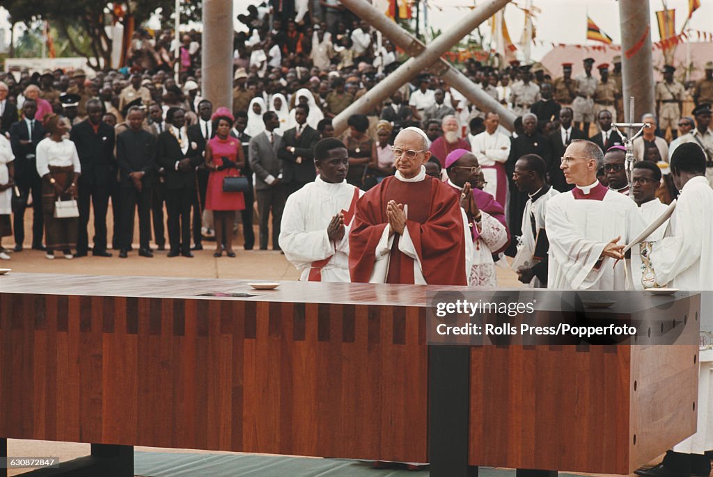 Pope Paul VI In Uganda