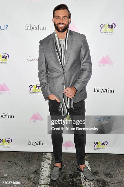 Personality Robby Hayes attends the premiere party for The Bachelor Charity at Sycamore Tavern on January 2, 2017 in Los Angeles, California.