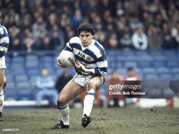 Mike Ford of Wigan in action during the Silk Cut Rugby League Challenge Cup Semi-Final against Hull Kingston Rovers at Elland Road, Leeds on 23rd...