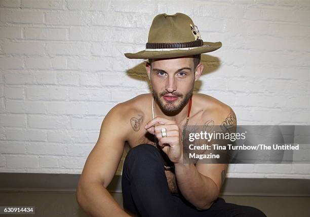 Actor Nico Tortorella is photographed for The Untitled Magazine on September 26, 2016 in New York City. PUBLISHED IMAGE. CREDIT MUST READ: Tina...