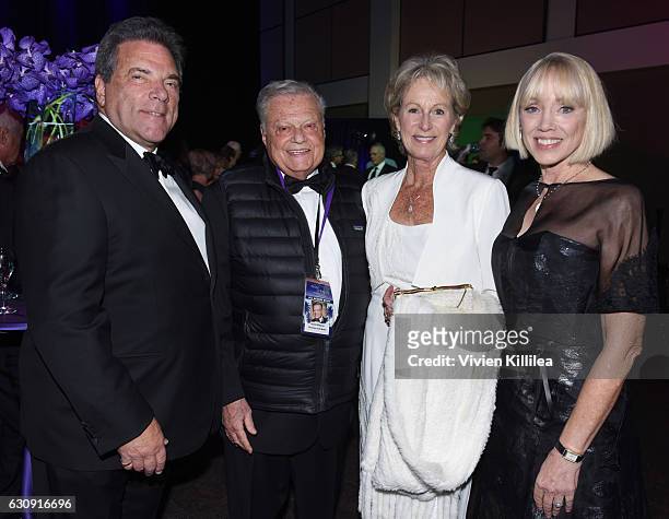 Lenny Eber, Harold Matzner, Diane Rubin and Shelley Reade attend the 28th Annual Palm Springs International Film Festival at Parker Palm Springs on...