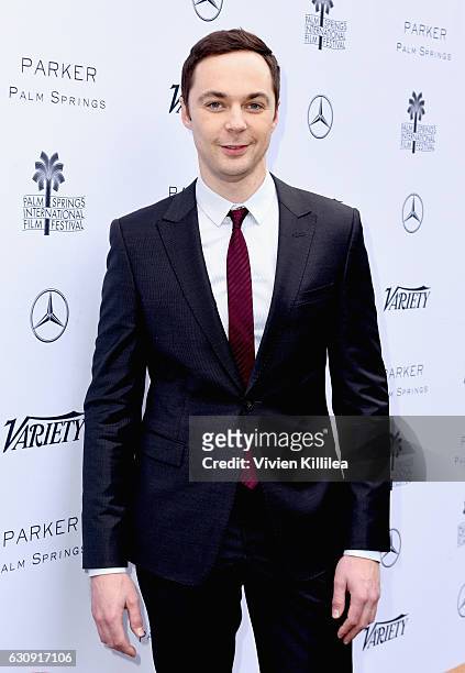 Actor Jim Parsons attends Variety's Creative Impact Awards and 10 Directors to Watch Brunch presented by Mercedes-Benz at the 28th Annual Palm...