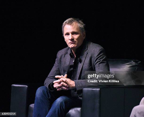 Actor Viggo Mortensen attends a screening of "Captain Fantastic" during the 28th Annual Palm Springs International Film Festival at Parker Palm...