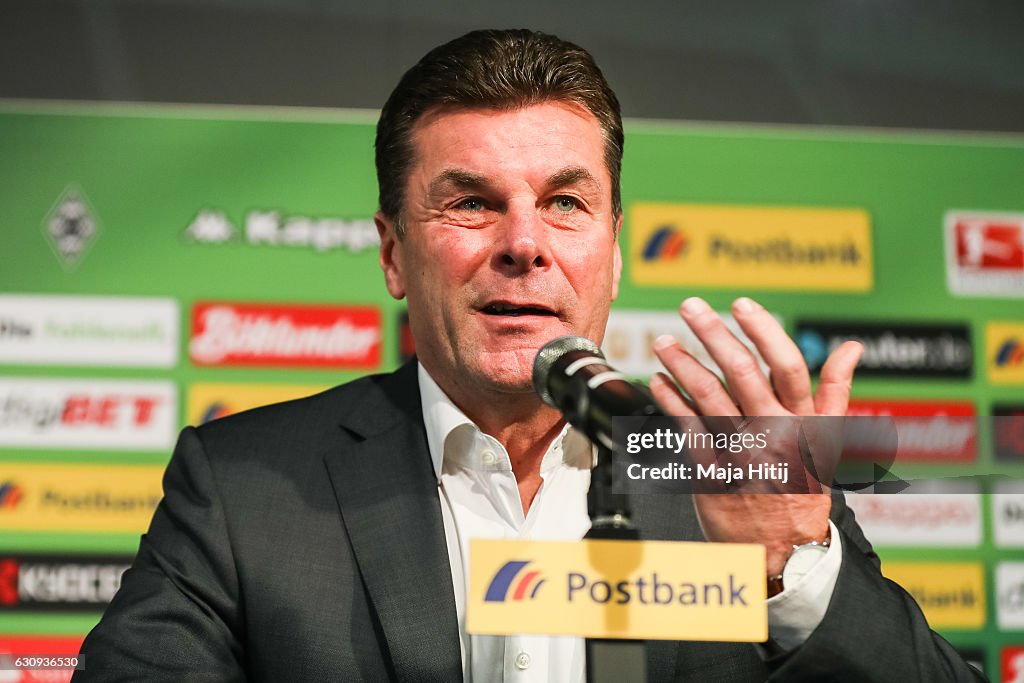 Borussia Moenchengladbach Unveils New Head Coach Dieter Hecking