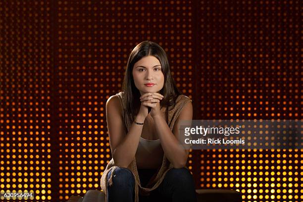 Actress Phillipa Soo is photographed for Los Angeles Times on November 22, 2016 in Los Angeles, California. PUBLISHED IMAGE. CREDIT MUST READ: Rick...