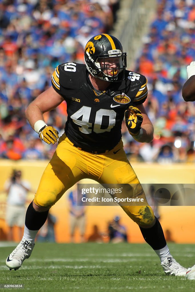 NCAA FOOTBALL: JAN 02 Outback Bowl - Florida v Iowa