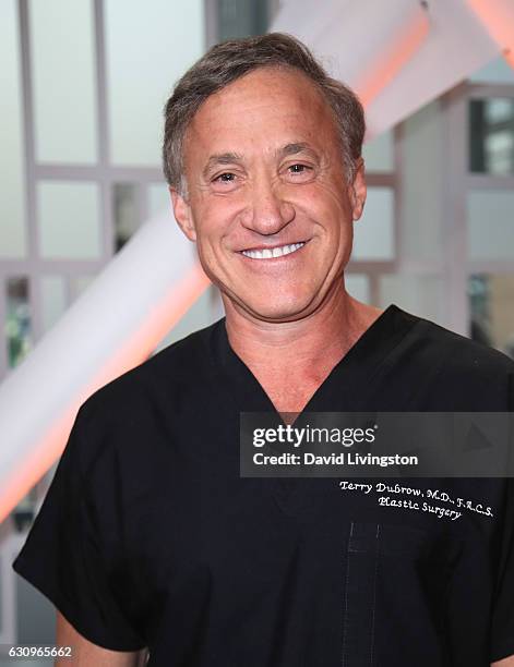 Personality Dr. Terry Dubrow visits Hollywood Today Live at W Hollywood on January 4, 2017 in Hollywood, California.