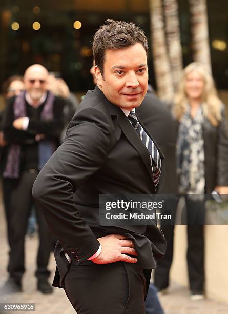 Jimmy Fallon attends the 74th Annual Golden Globe Awards preview day held at The Beverly Hilton Hotel on January 4, 2017 in Beverly Hills, California.