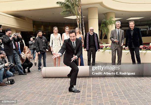 Host Jimmy Fallon attends the 74th Annual Golden Globes Preview Day at The Beverly Hilton Hotel on January 4, 2017 in Beverly Hills, California.