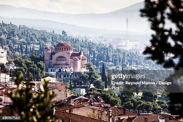 agios pavlos church - thessaloniki greece stock pictures, royalty-free photos & images