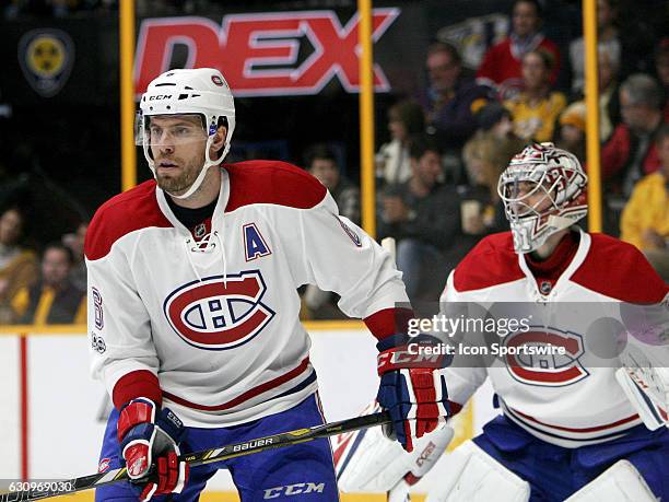 Montreal Canadiens defenseman Shea Weber is shown during the NHL game between the Nashville Predators and the Montreal Canadiens, held on January 3...