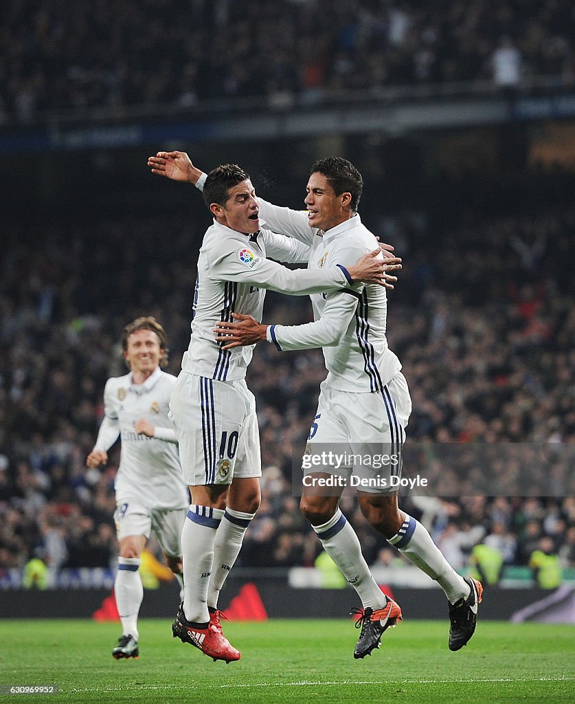 Real Madrid v Sevilla - Copa del Rey: Round of 16 First Leg