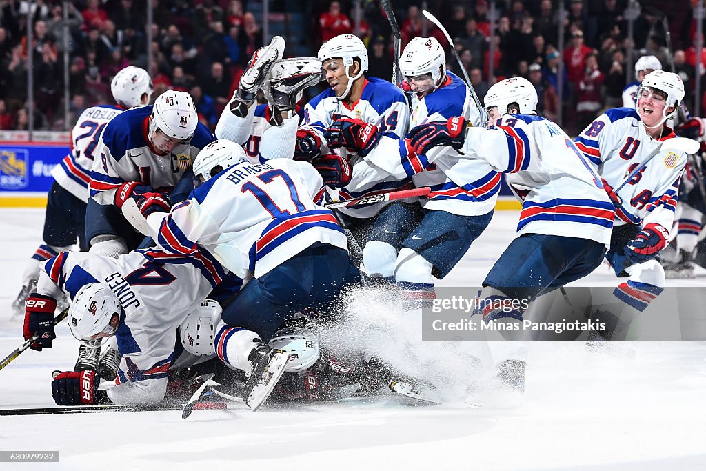 Team Unites States v Team Russia - Semifinal - 2017 IIHF World Junior Championship