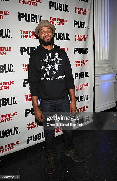 Keith A. Wallace attends the 13th Annual Under the Radar Festival 2017 Opening Night at The Public Theater on January 4, 2017 in New York City.