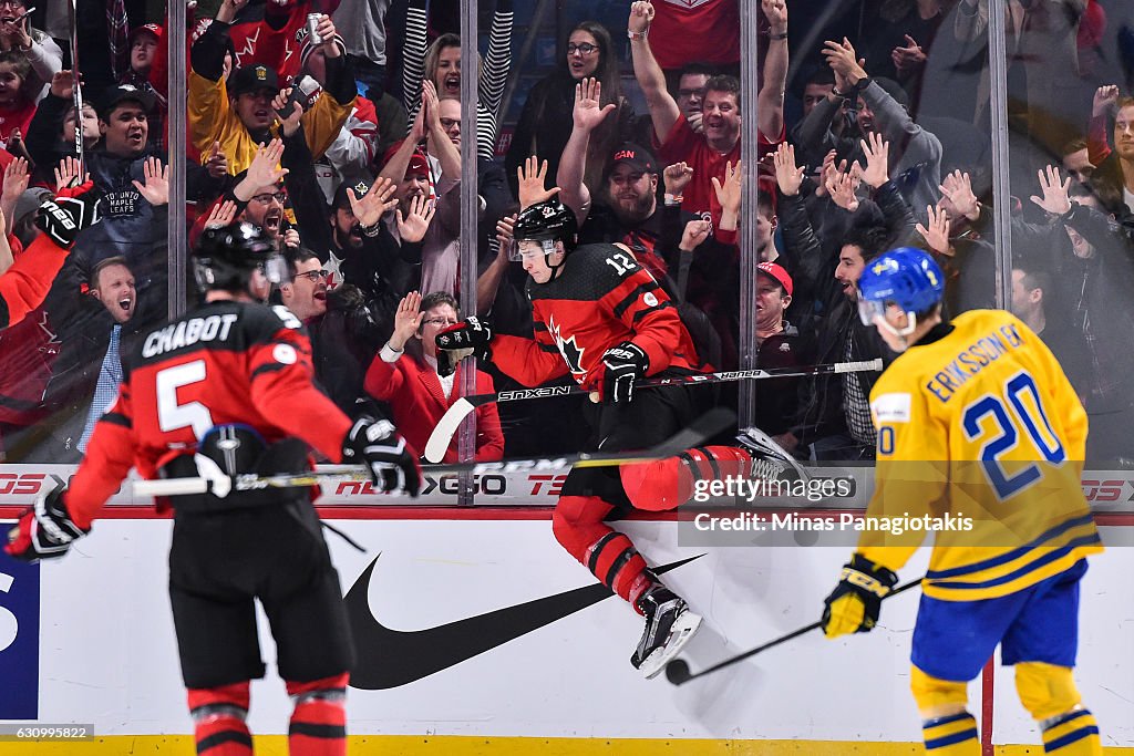 Sweden v Canada: Semifinal - 2017 IIHF World Junior Championship