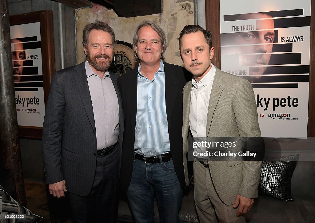 Amazon Press Celebration Event of Original Dramatic Series "Sneaky Pete"