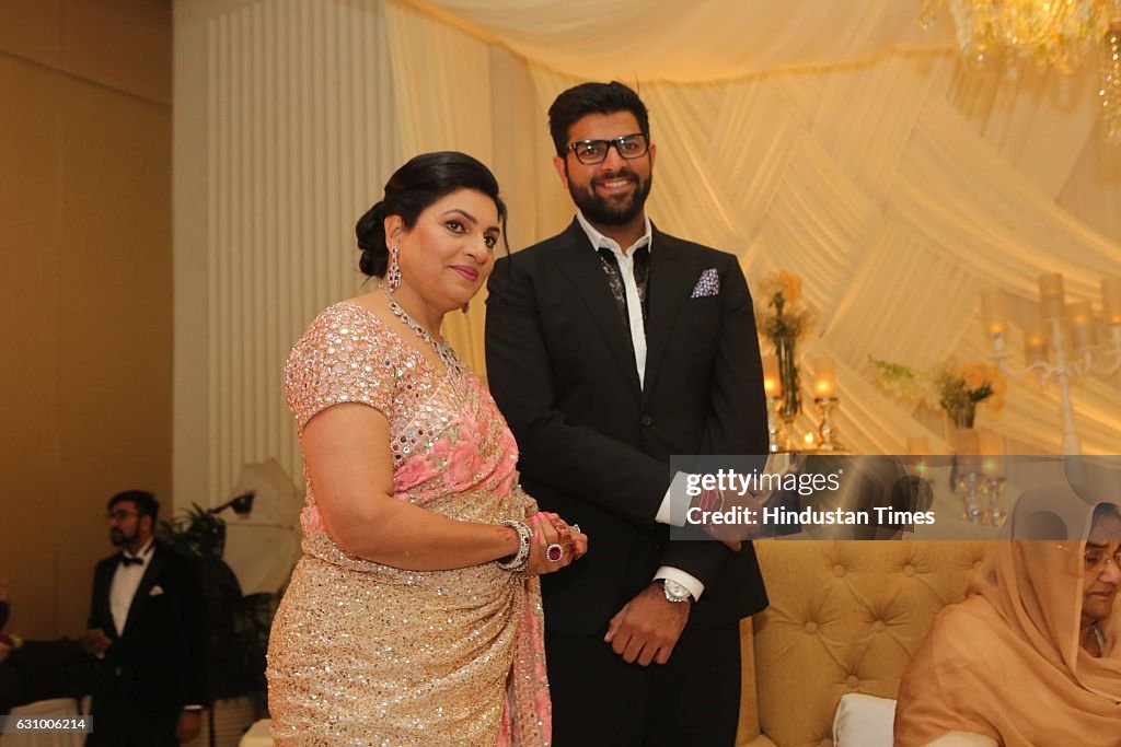 Engagement Ceremony Of Former Haryana Chief Minister’s Grandson And Hisar MP Dushyant Chautala
