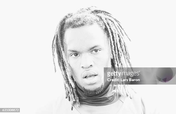 Renato Sanches looks on during a training session at day 3 of the Bayern Muenchen training camp at Aspire Academy on January 5, 2017 in Doha, Qatar.
