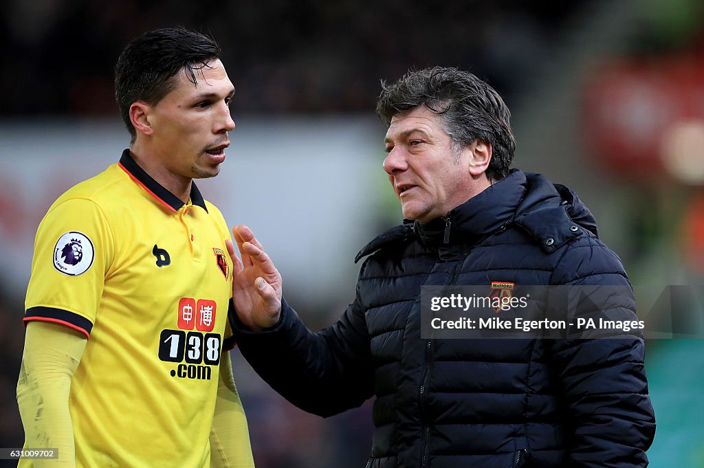 Stoke City v Watford - Premier League - Bet365 Stadium