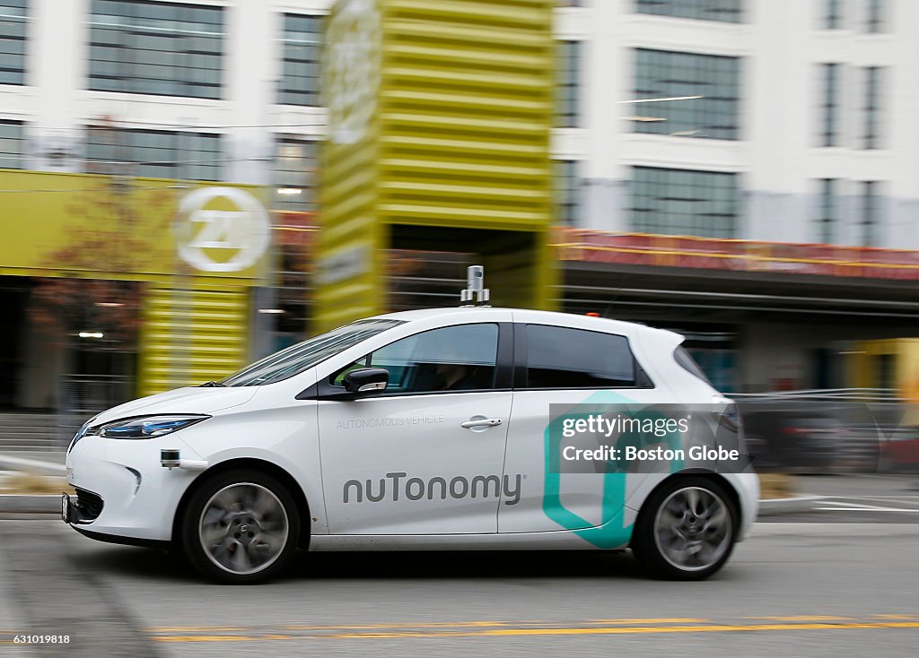 First Driverless Car In Boston