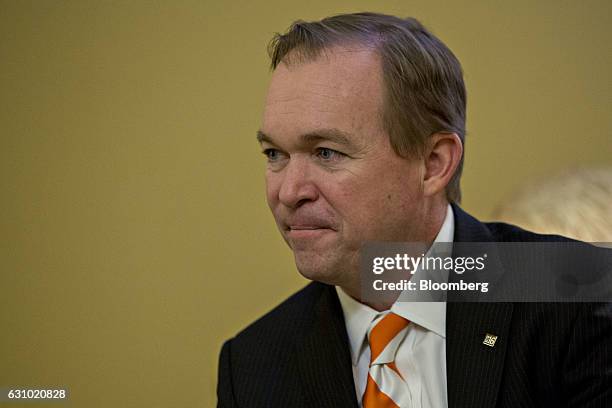Representative Mick Mulvaney, a Republican from South Carolina and nominee as director of the Office of Management and Budget for President-elect...