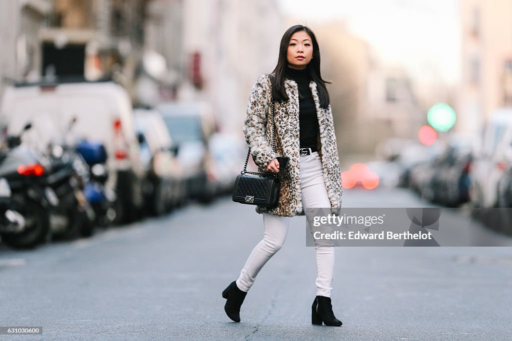 Street Style - Paris - January 2017
