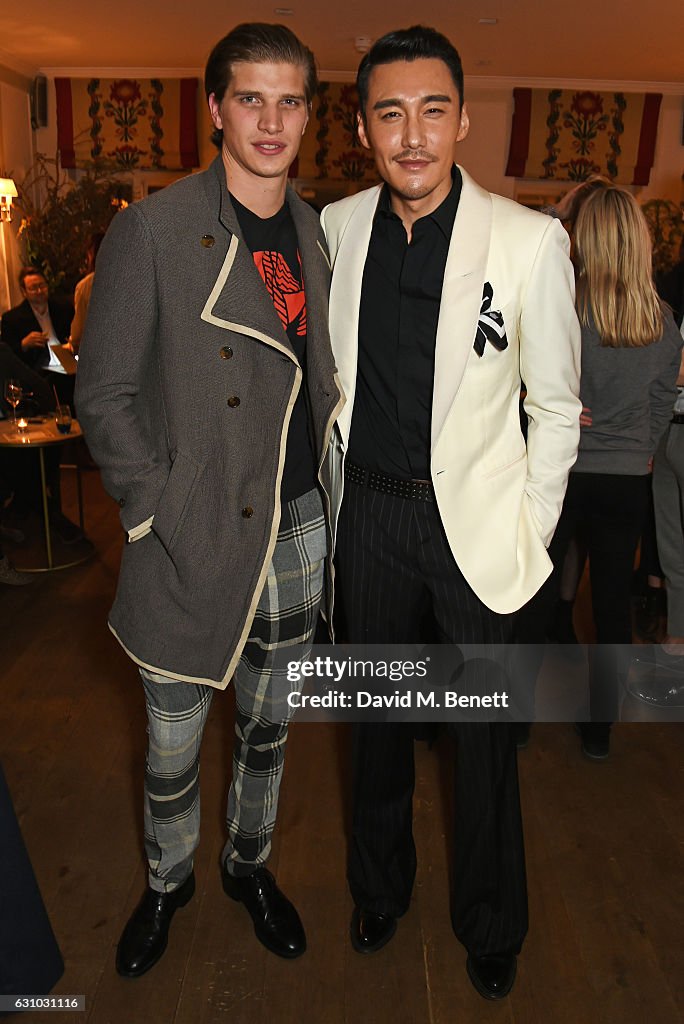Dame Vivienne Westwood & The British Fashion Council Host London Fashion Week Men's Drinks At Quo Vadis