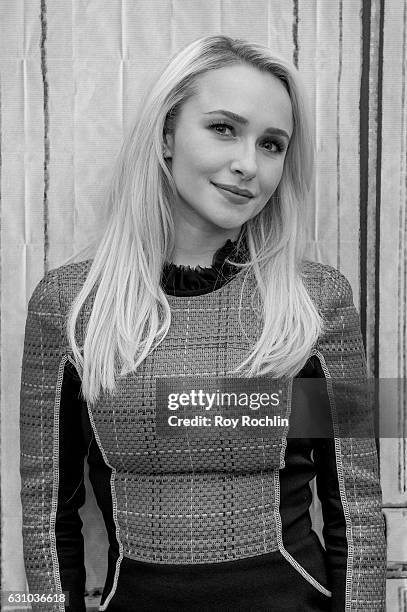 Hayden Panettiere discusses "Nashville" with the Build Series at AOL HQ on January 5, 2017 in New York City.