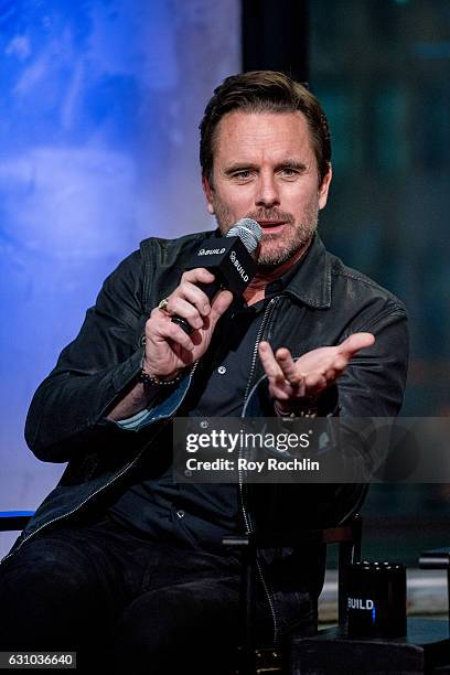 Charles Esten discusses "Nashville" with the Build Series at AOL HQ on January 5, 2017 in New York City.