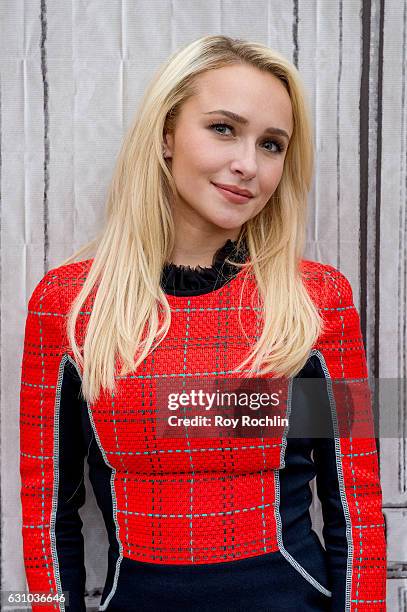 Hayden Panettiere discusses "Nashville" with the Build Series at AOL HQ on January 5, 2017 in New York City.