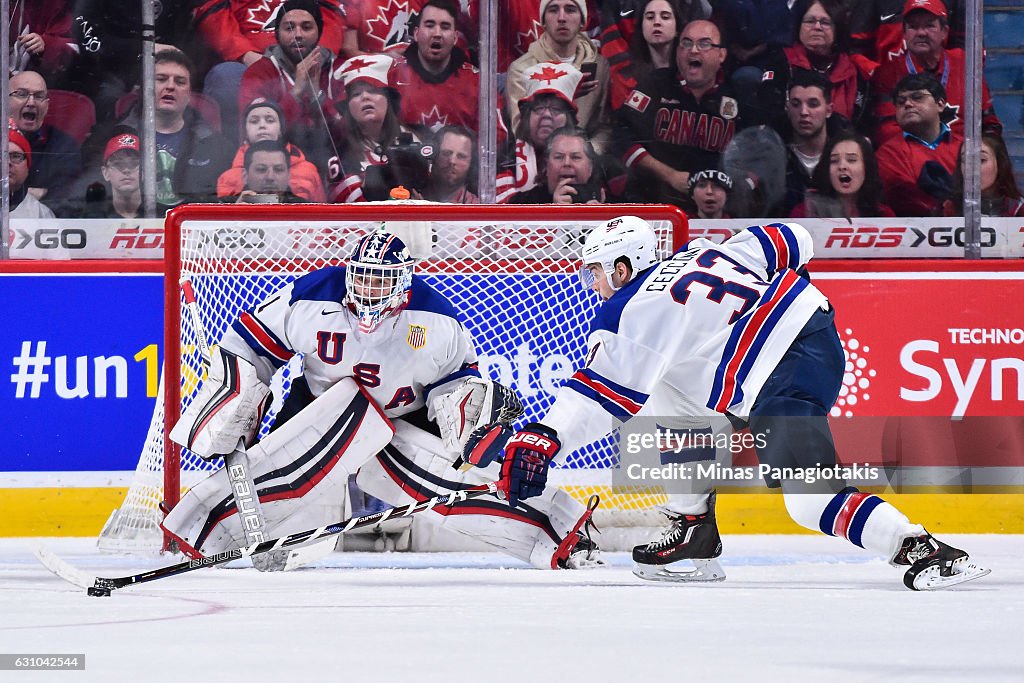 United States v Canada - Gold Medal Game - 2017 IIHF World Junior Championship