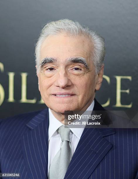 Martin Scorsese attends the premiere of Paramount Pictures' 'Silence' on January 5, 2017 in Los Angeles, California.