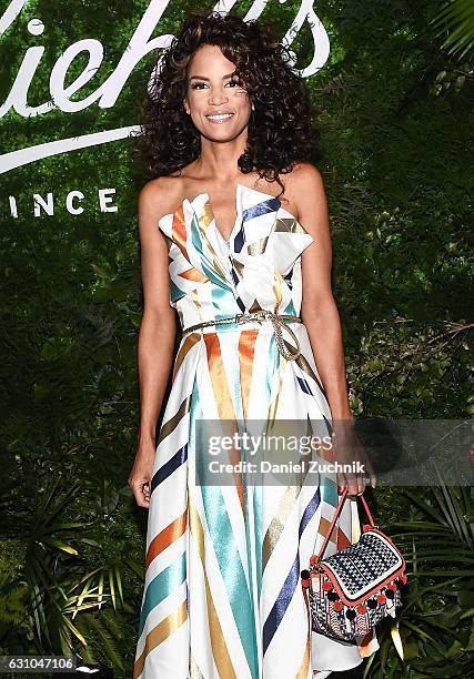 Veronica Webb attends the Kiehl's Pure Vitality Launch Party at Bleecker Event Hall on January 5, 2017 in New York City.