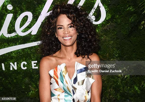 Veronica Webb attends the Kiehl's Pure Vitality Launch Party at Bleecker Event Hall on January 5, 2017 in New York City.