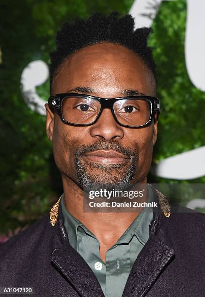 Billy Porter attends the Kiehl's Pure Vitality Launch Party at Bleecker Event Hall on January 5, 2017 in New York City.