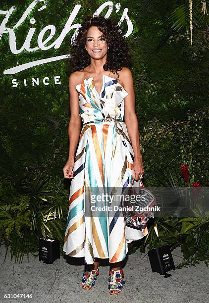 Veronica Webb attends the Kiehl's Pure Vitality Launch Party at Bleecker Event Hall on January 5, 2017 in New York City.