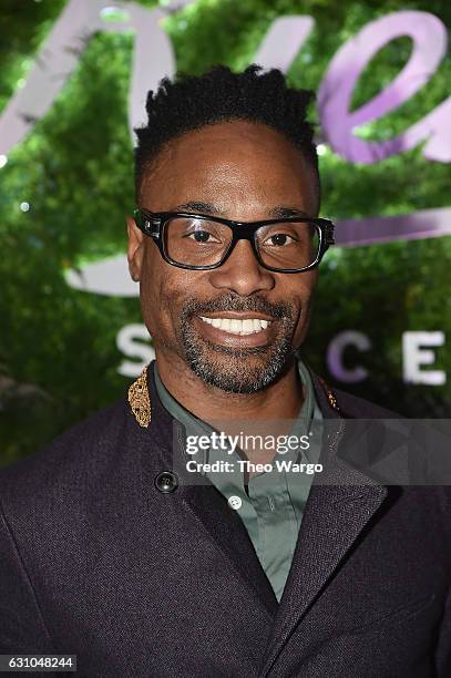 Billy Porter attends Kiehl's My Vitality Party at Bleecker Event Hall on January 5, 2017 in New York City.