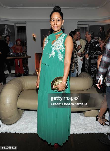 Actress Tracee Ellis Ross attends W Magazine Celebrates the Best Performances Portfolio and the Golden Globes with Audi and Moet & Chandon at Chateau...