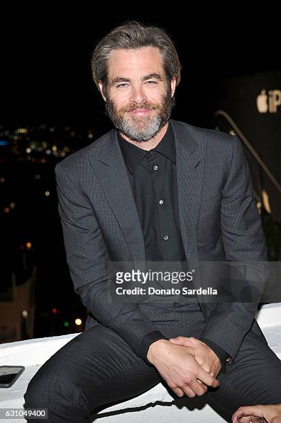Actor Chris Pine attends W Magazine Celebrates the Best Performances Portfolio and the Golden Globes with Audi and Moet & Chandon at Chateau Marmont...
