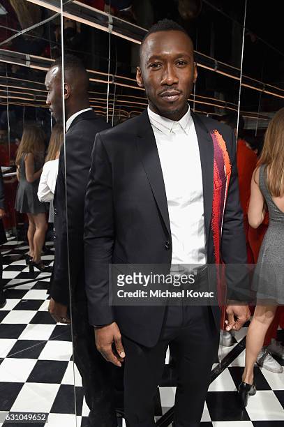 Actor Mahershala Ali attends W Magazine Celebrates the Best Performances Portfolio and the Golden Globes with Audi and Moet & Chandon at Chateau...