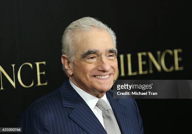 Martin Scorsese arrives at the Los Angeles premiere of Paramount Pictures' "Silence" held at Directors Guild of America on January 5, 2017 in Los...