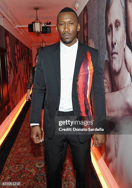 Actor Mahershala Ali attends W Magazine Celebrates the Best Performances Portfolio and the Golden Globes with Audi and Moet & Chandon at Chateau...