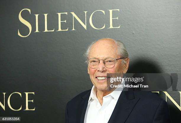 Irwin Winkler arrives at the Los Angeles premiere of Paramount Pictures' "Silence" held at Directors Guild of America on January 5, 2017 in Los...