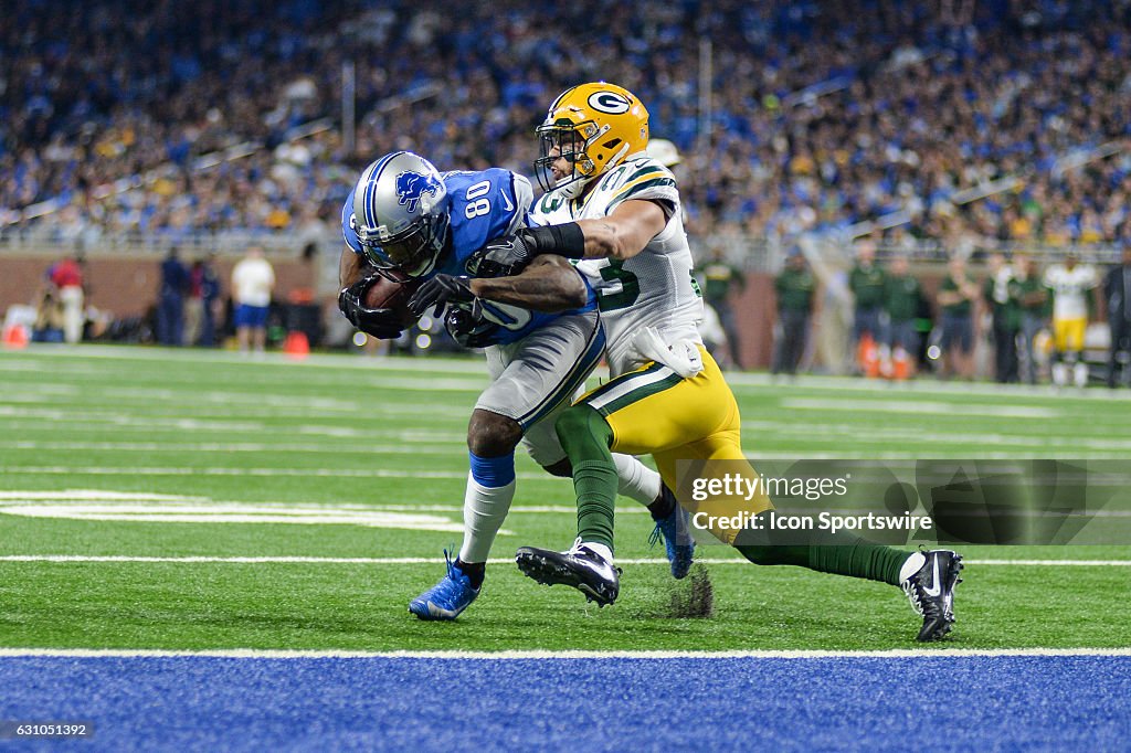 NFL: JAN 01 Packers at Lions