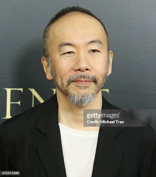 Shin'ya Tsukamoto arrives at the Los Angeles premiere of Paramount Pictures' "Silence" held at Directors Guild of America on January 5, 2017 in Los...