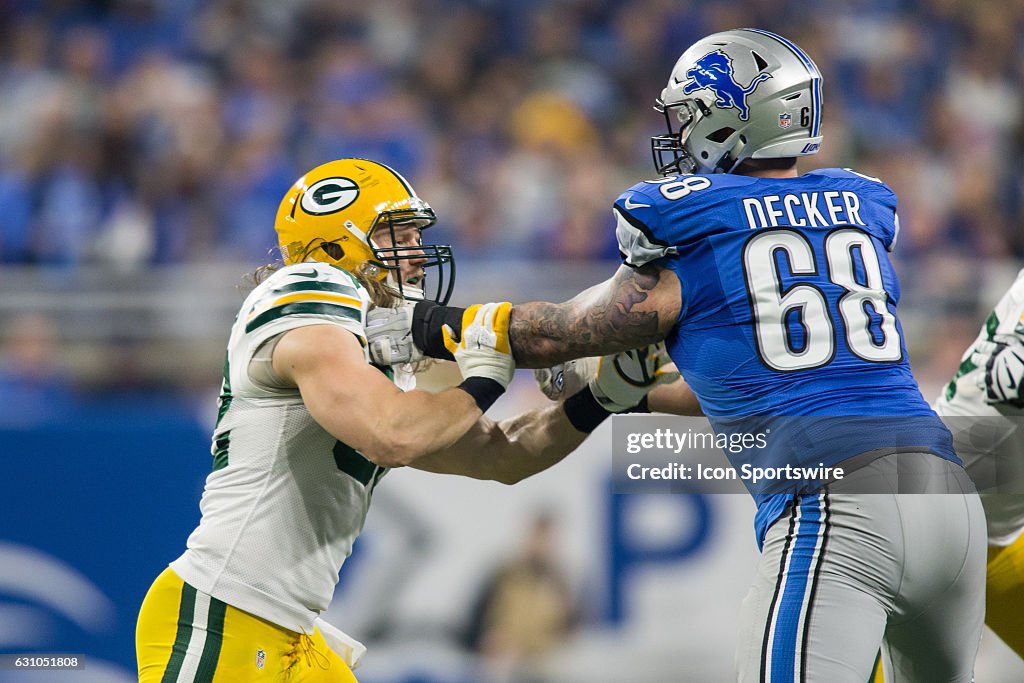 NFL: JAN 01 Packers at Lions