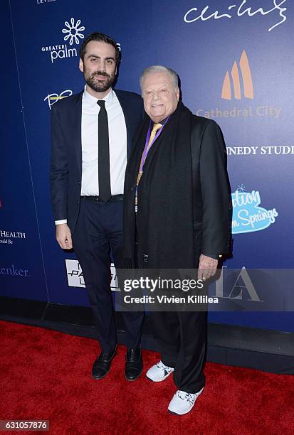 Artistic director the Palm Springs International Film Festival Michael Lerman and Palm Springs International Film Festival Chairman Harold Matzner...